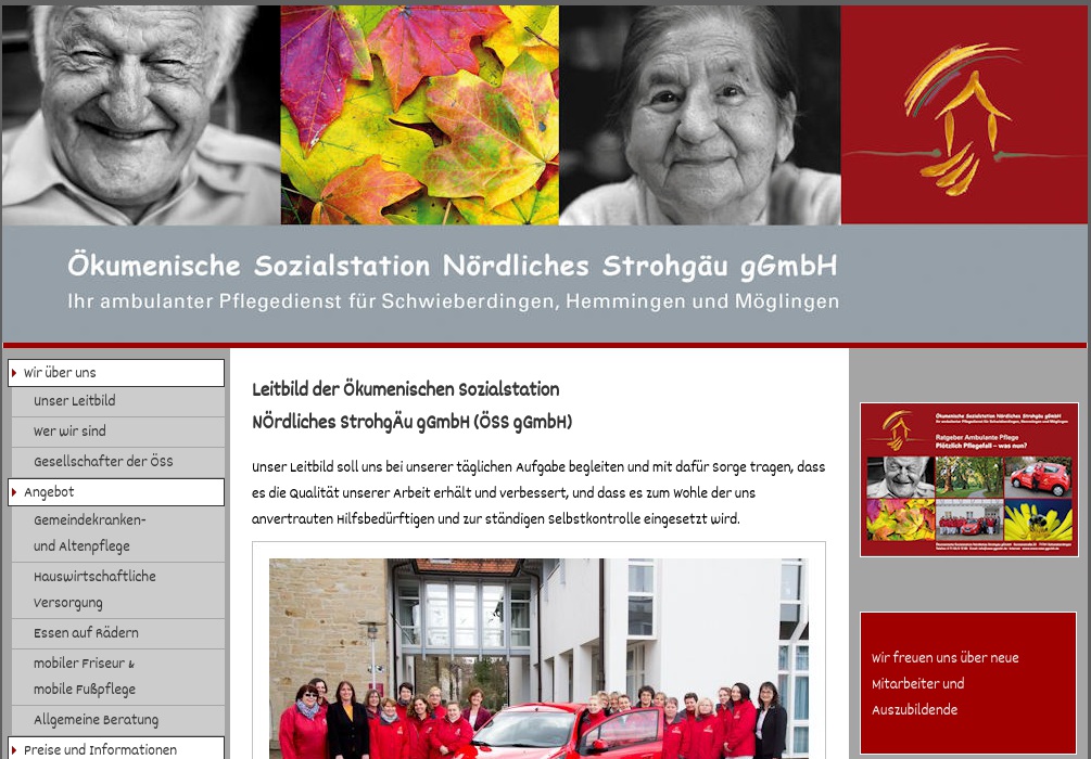 Ökumenische Sozialstation Nördliches Strohgäu gGmbH (ÖSS)