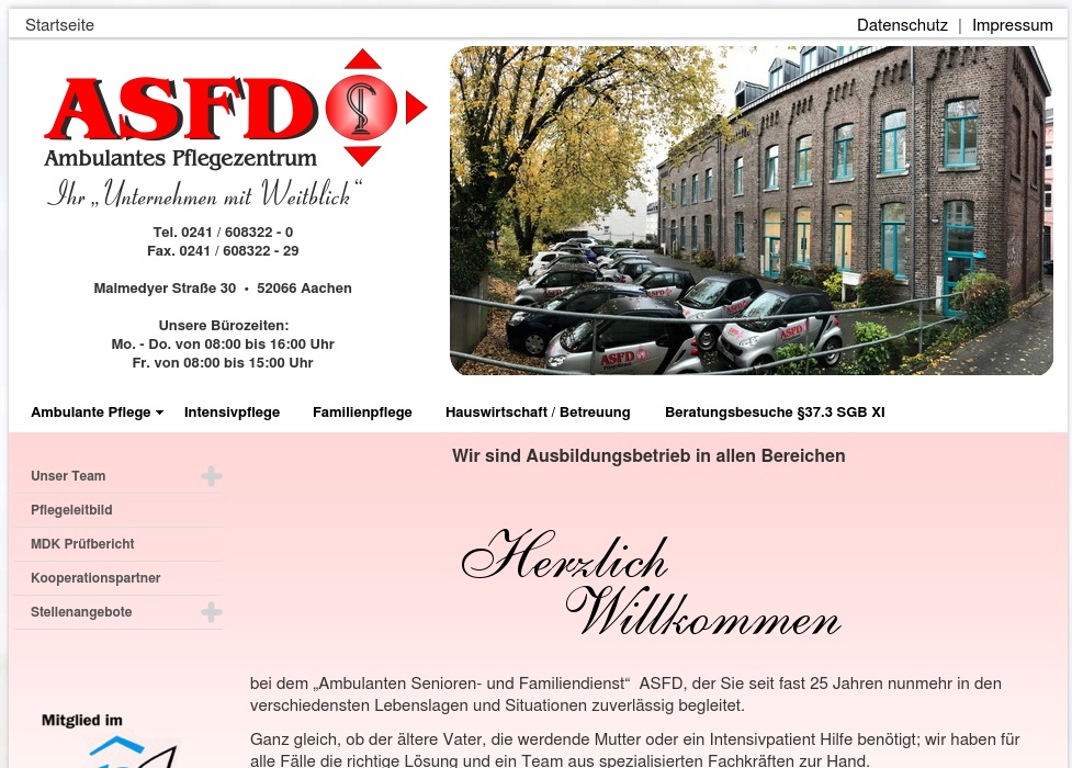 ASFD Ambulantes Pflegezentrum GmbH