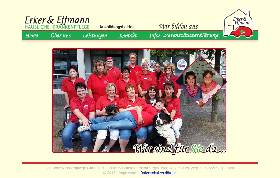 Häusliche Krankenpflege GbR Ulrike Erker & Carola Effmann