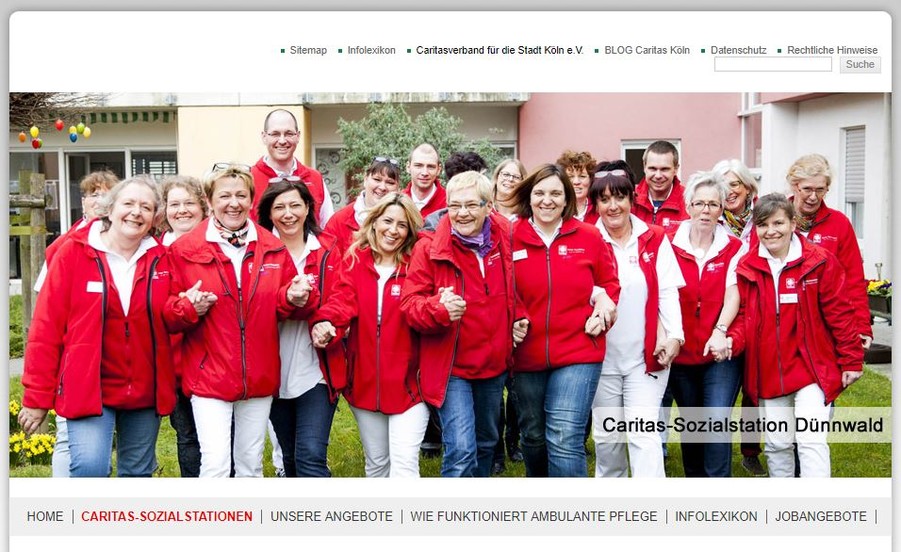 Caritas Ambulante Pflege im rechtsrheinischen Norden