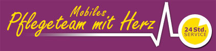Logo: Pflegeteam mit Herz