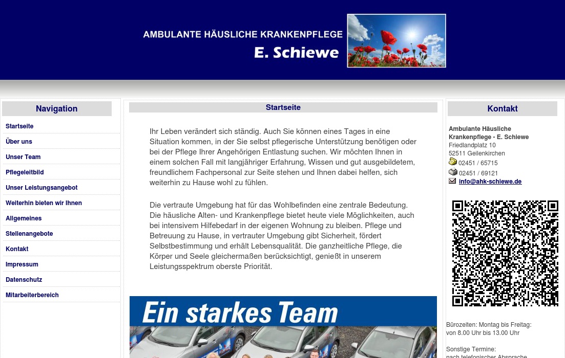 Ambulante Häusliche Krankenpflege E. Schiewe