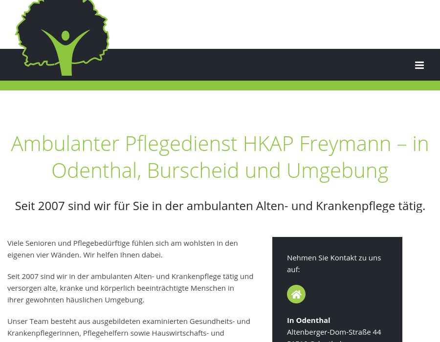 Ambulanter Pflegedienst HKAP Katrin Freymann