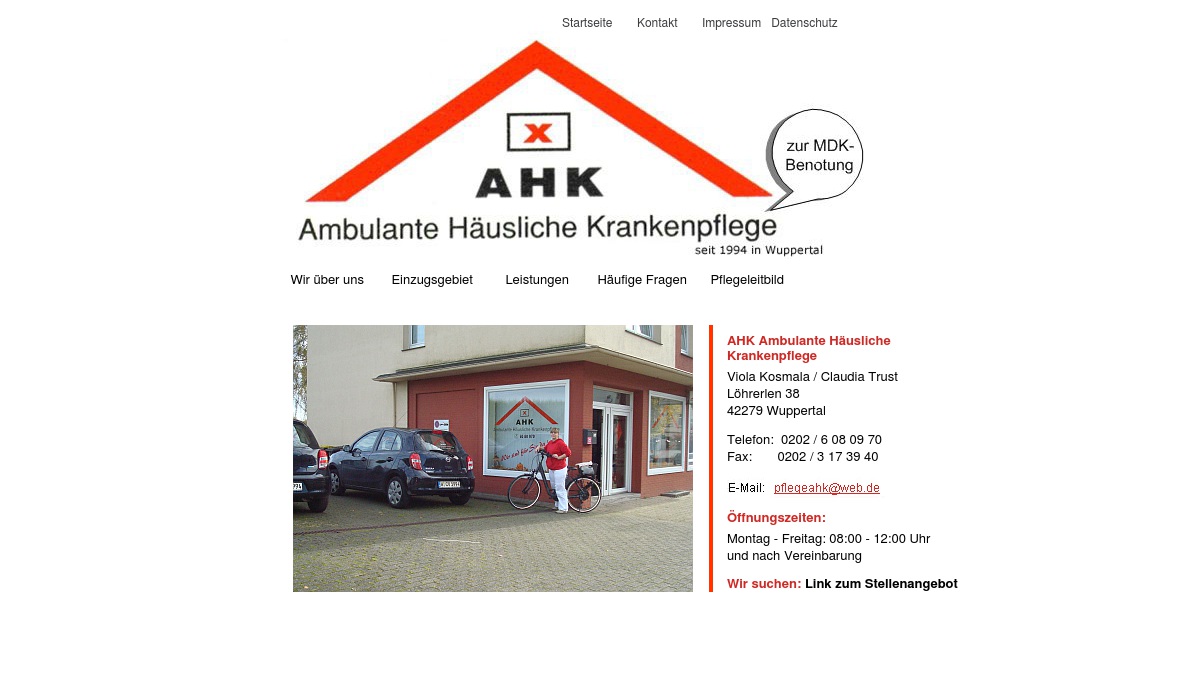 AHK Ambulante Häusliche Krankenpflege