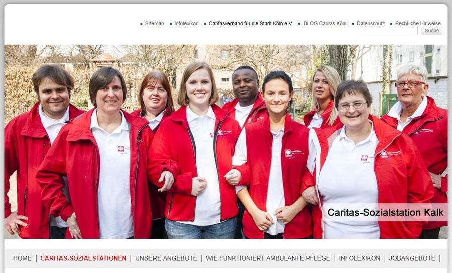 Caritas Ambulante Pflege im rechtsrheinischen Süden