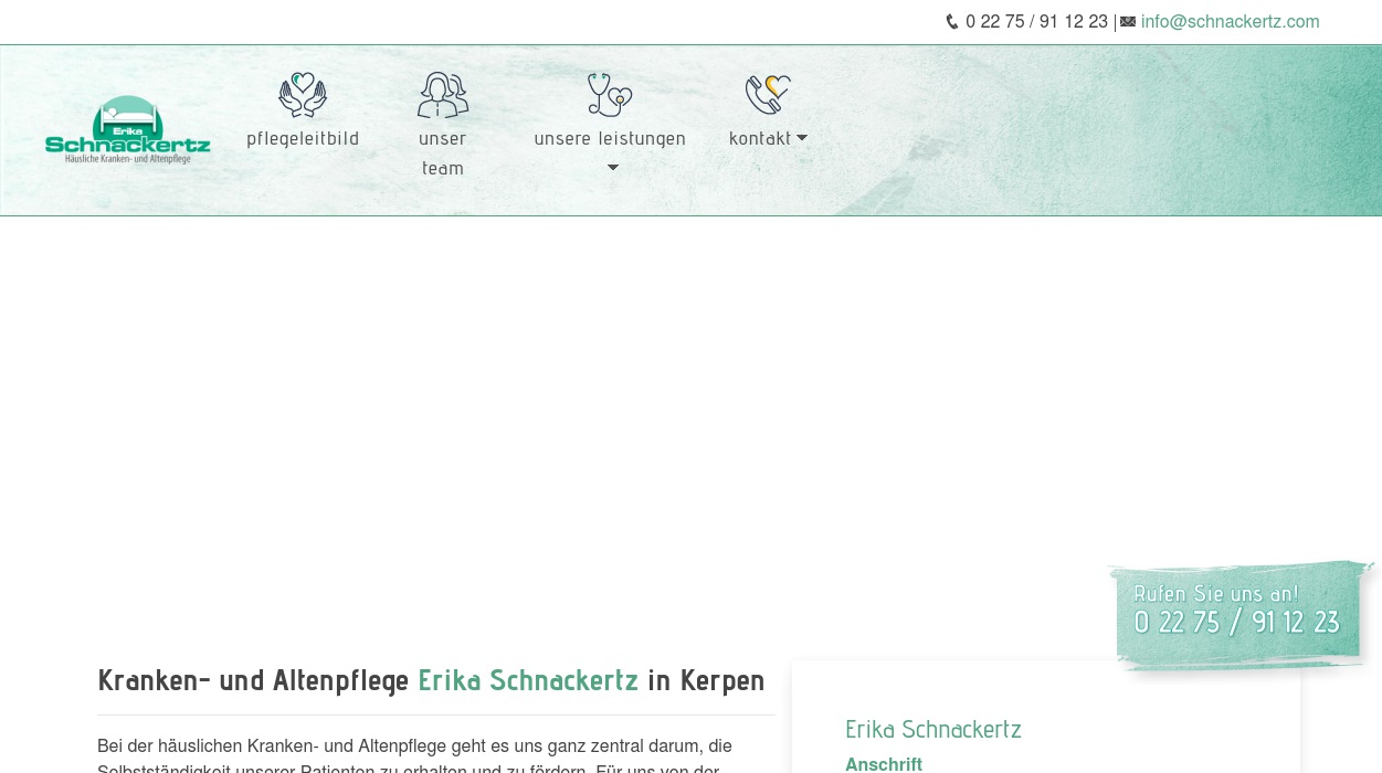 Häusliche Kranken- und Altenpflege Erika Schnackertz GmbH