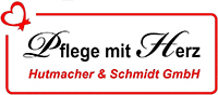 Logo: "Pflege mit Herz" Hutmacher & Schmidt GmbH