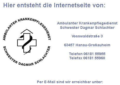 Logo: Ambulanter Krankenpflegedienst Schwester Dagmar Schlachter