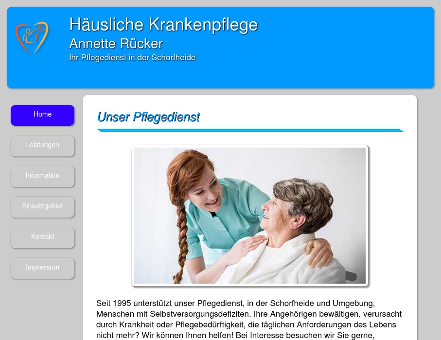 Häusliche Krankenpflege Annette Rücker