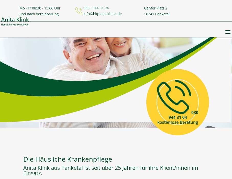 Häusliche Krankenpflege Anita Klink