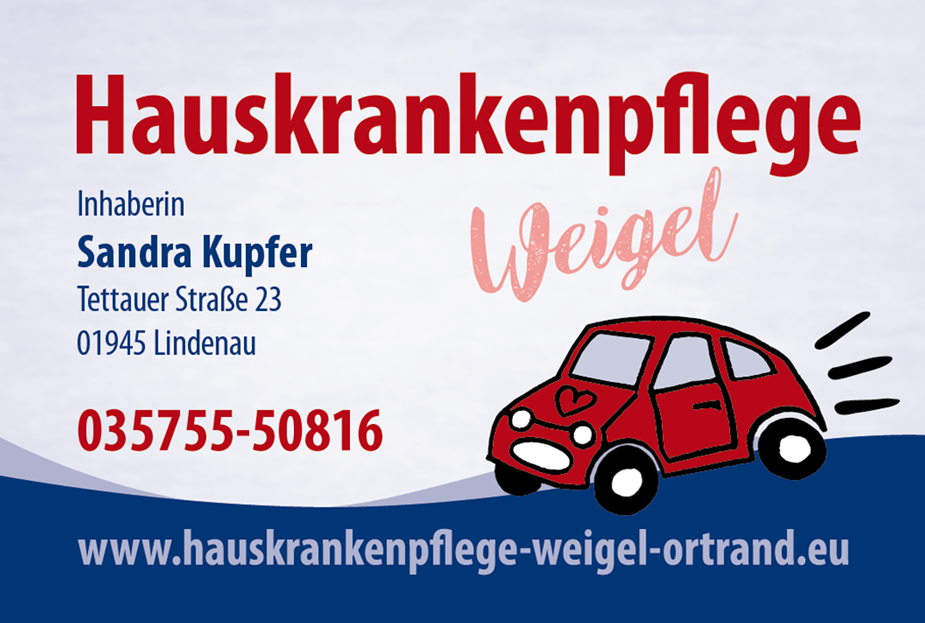 Logo: Hauskrankenpflege Weigel Frau Sandra Kupfer