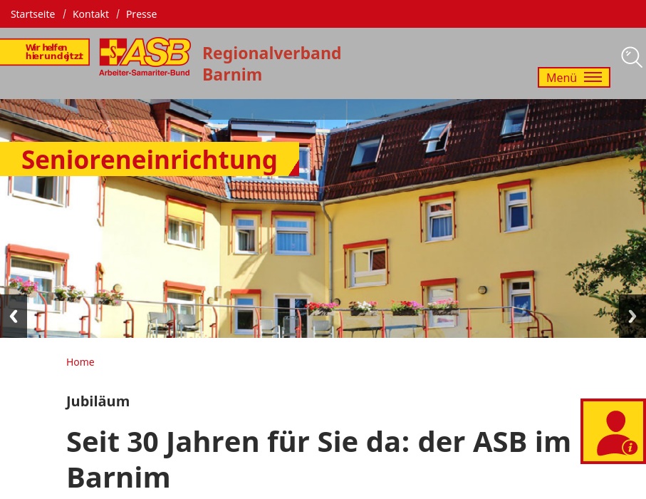 Ambulanter Pflegedienst des ASB Regionalverband Barnim