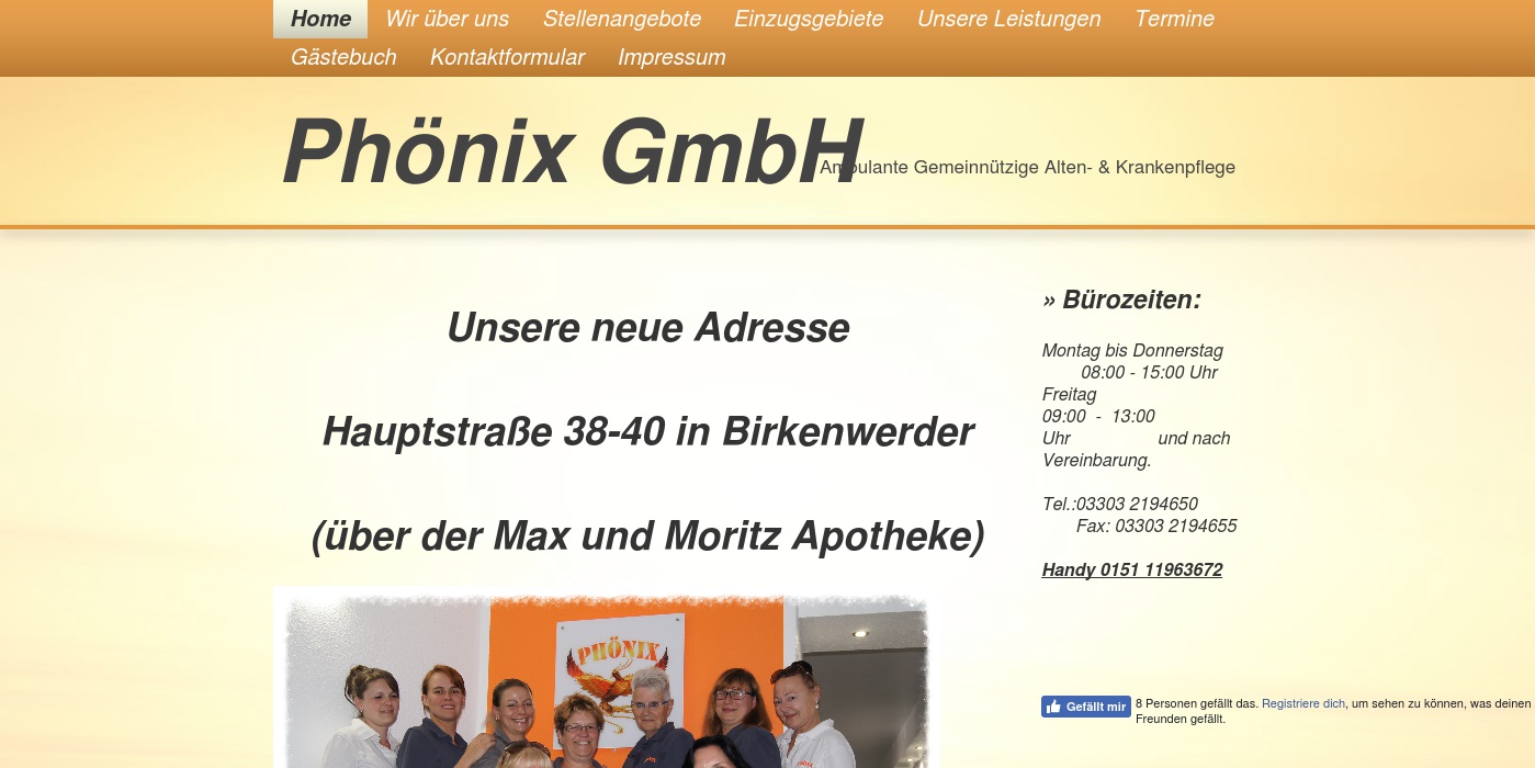 Phönix GmbH Gemeinnützige Ambulante Alten- und Krankenpflege