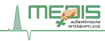 Logo: MEDIS außerklinische Intensivpflege GmbH