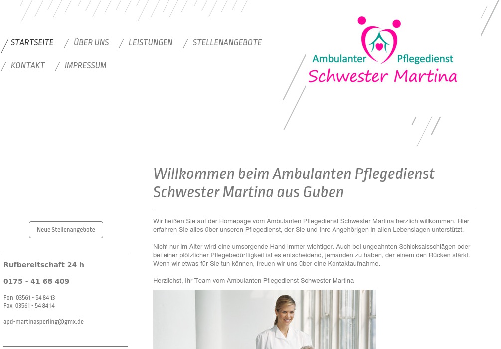 Ambulanter Pflegedienst Schwester Martina