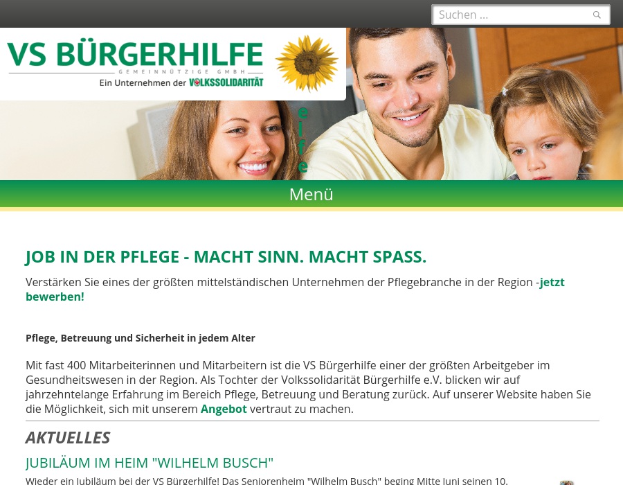 Häuslicher Pflegedienst Ludwigsfelde