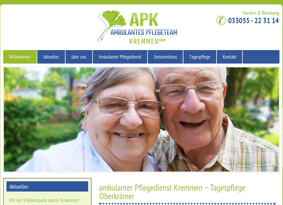 APK Ambulantes Pflegeteam Kremmen GmbH