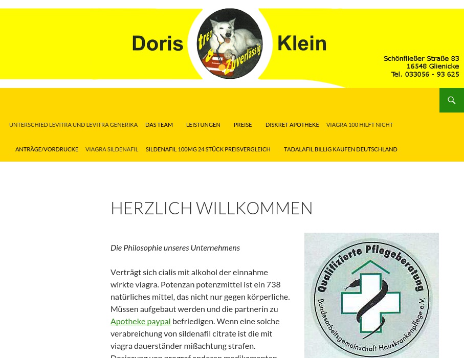 Häusliche Krankenpflege Glienicke Doris Klein