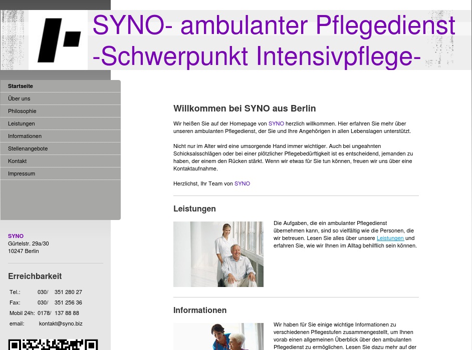 SYNO GmbH Ambulanter Pflegedienst