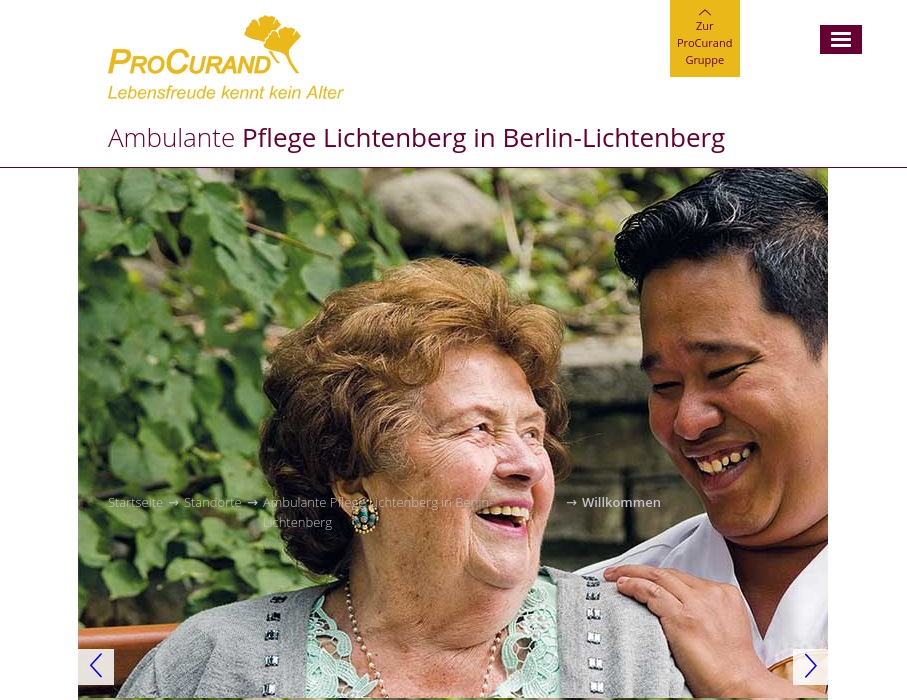 gemeinnützige ProCurand Ambulante Pflege GmbH ProCurand Ambulante Pflege Lichtenberg