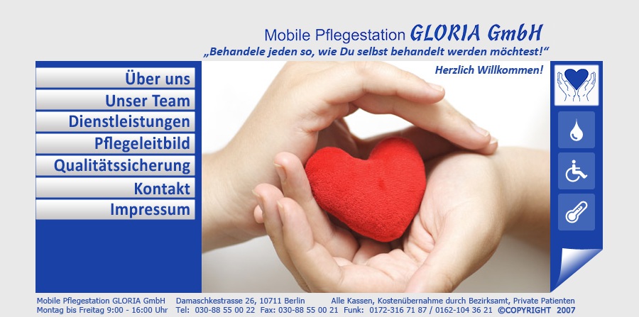Mobile Pflegestation GLORIA GmbH
