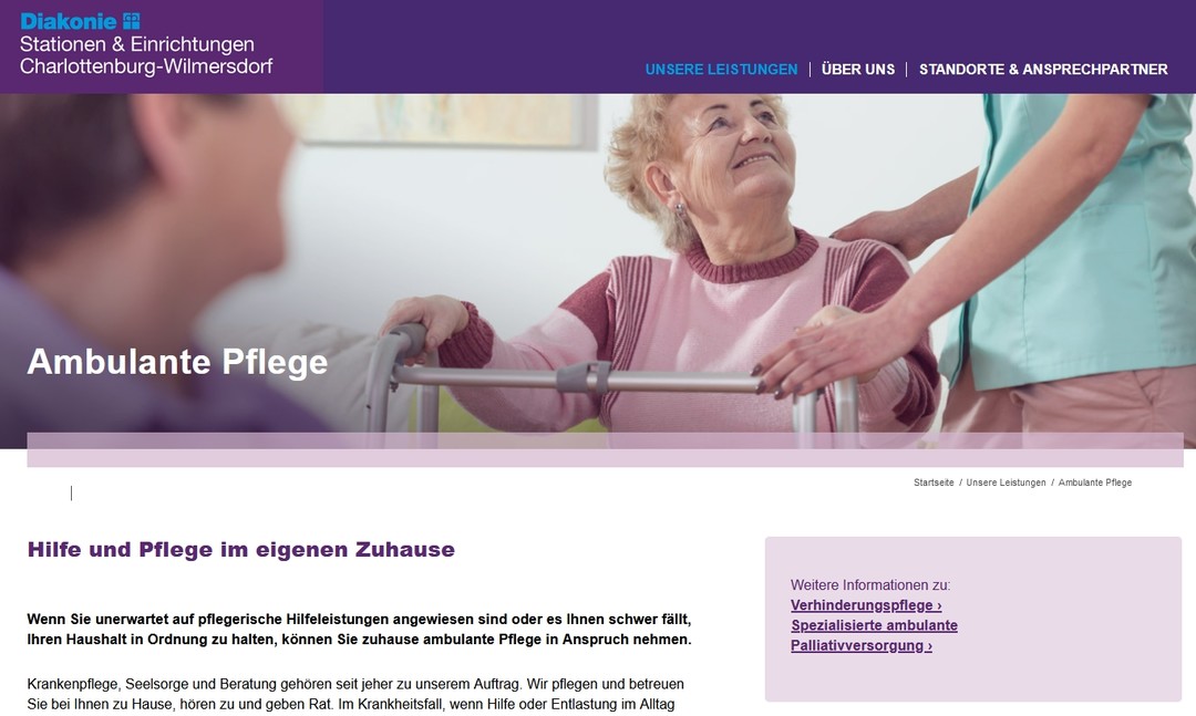 Diakonie-Station Charlottenburg Nord Ambulanter Pflegedienst