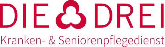 Logo: "DIE DREI", Kranken- und Seniorenpflegedienst