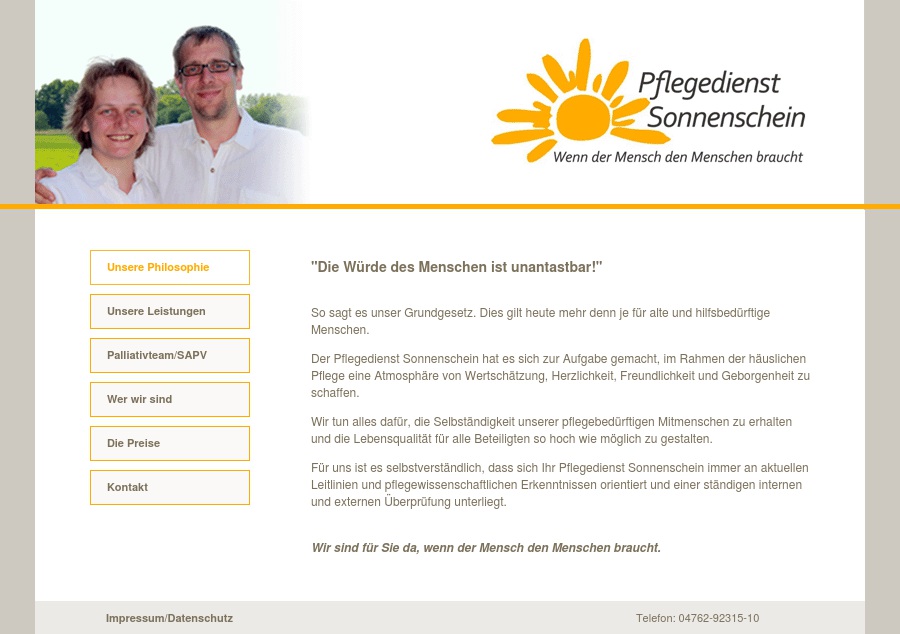 Pflegedienst Sonnenschein