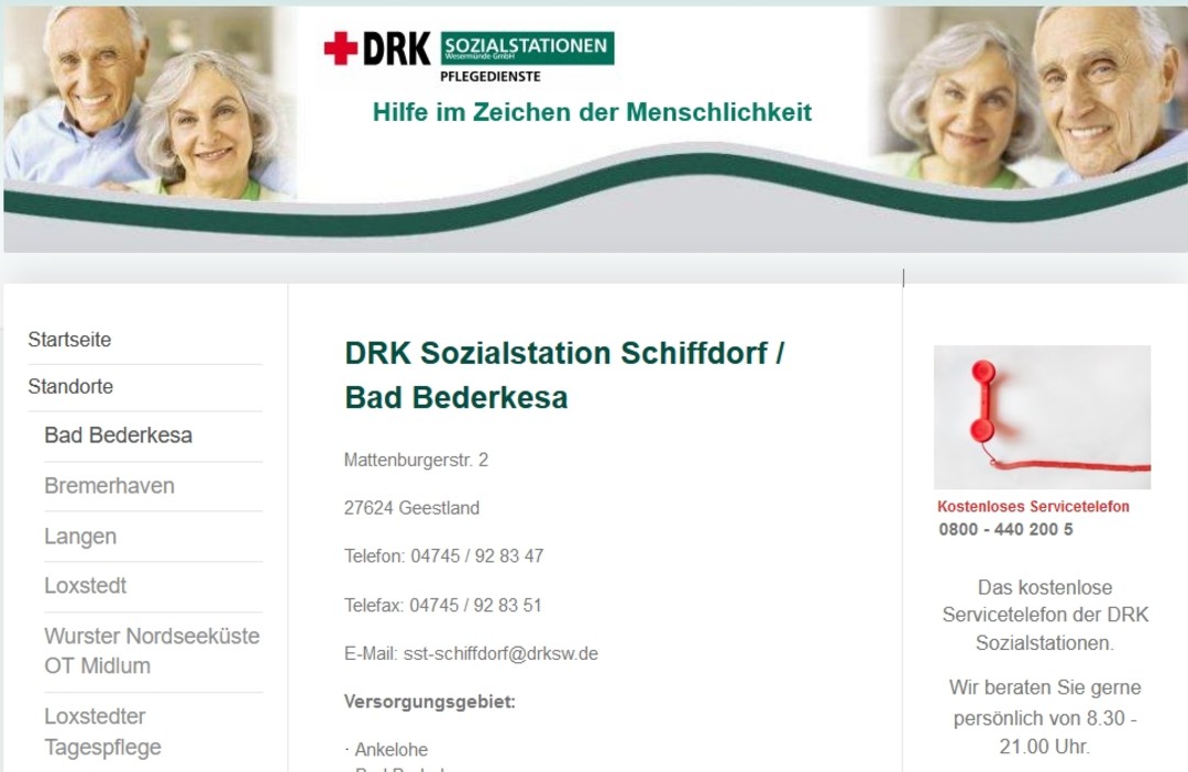 Sozialstation Bad Bederkesa/ Schiffdorf
