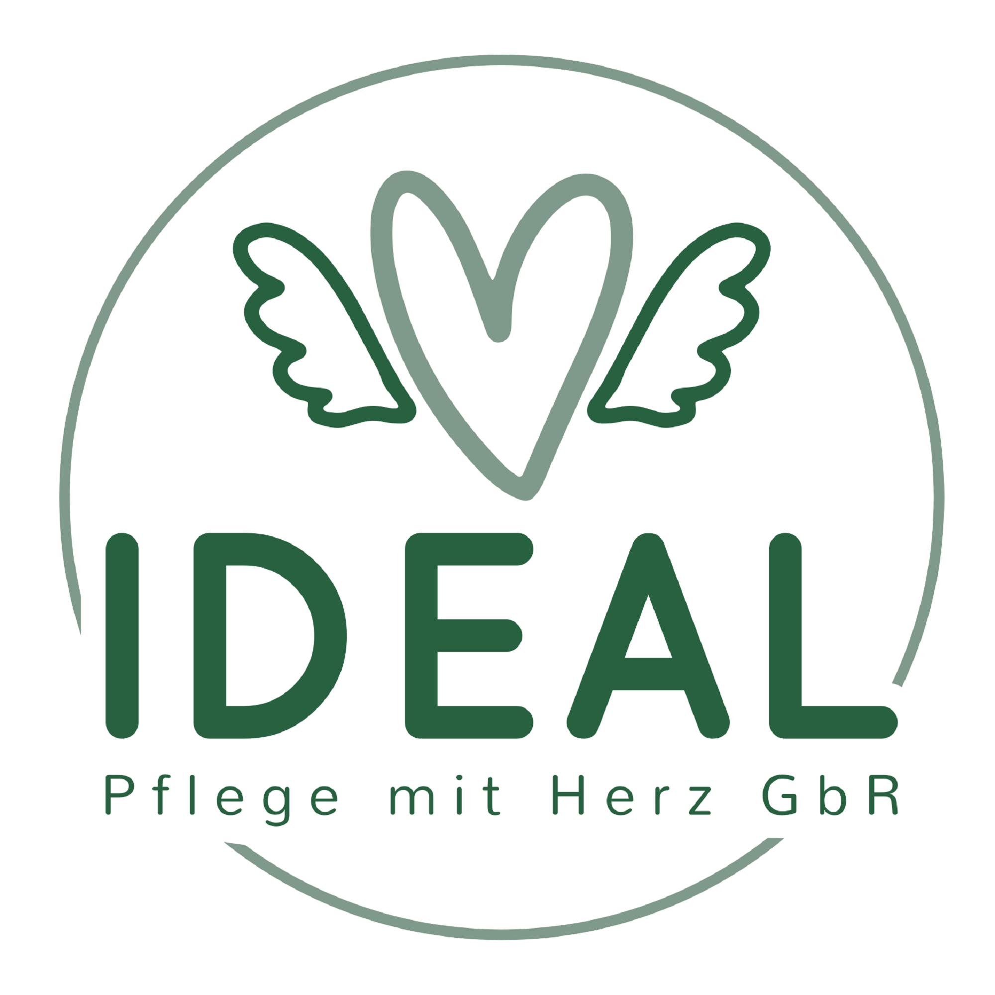 Logo: IDEAL Pflege mit Herz GbR
