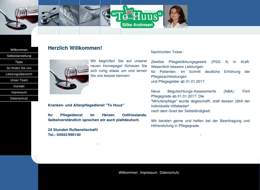 Krankenpflegedienst To Huus