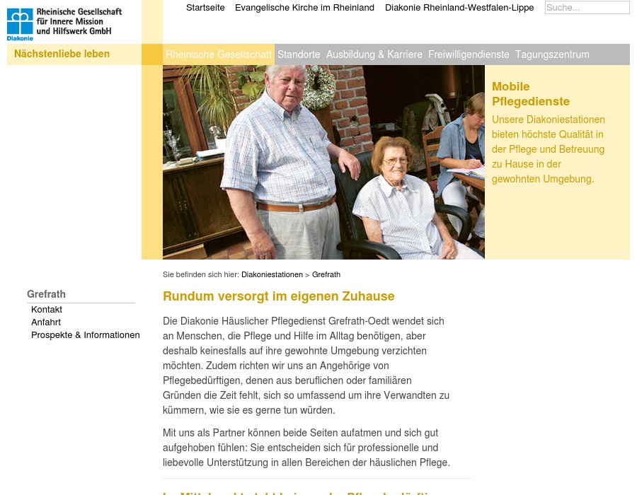 Diakonie Häuslicher Pflegedienst