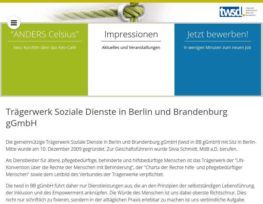 twsd. Pflegedienst Eberswalde 360°