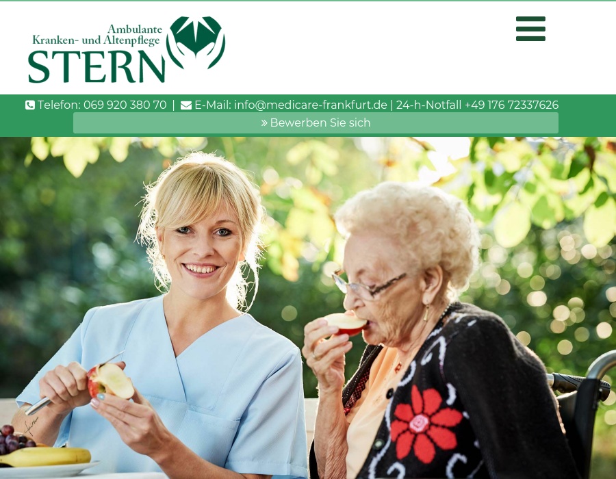 Ambulante Kranken- und Altenpflege Stern GmbH Renata Gavrylenko & Jevgenii Grebeniuk