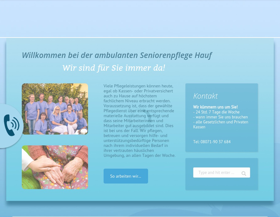 Ambulante Senioren- und Krankenpflege Svetlana Hauf