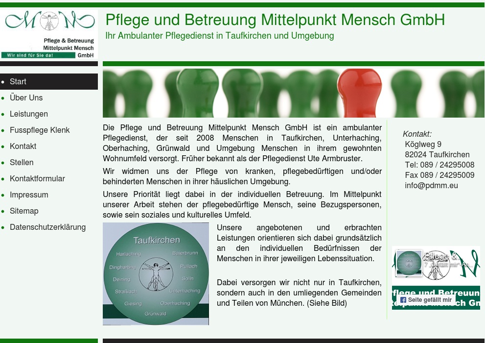 Pflege & Betreuung Mittelpunkt Mensch GmbH