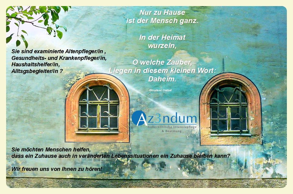 Az3ndum - außerklinische Intensivpflege und Beatmung