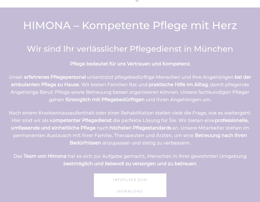 Ambulanter Pflegedienst Himona