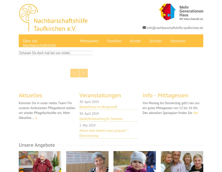 Nachbarschaftshilfe Taufkirchen Unterhaching e. V. Ambulanter Pflegedienst