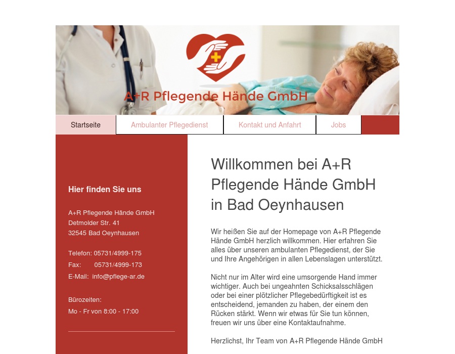 A + R Pflegende Hände GmbH