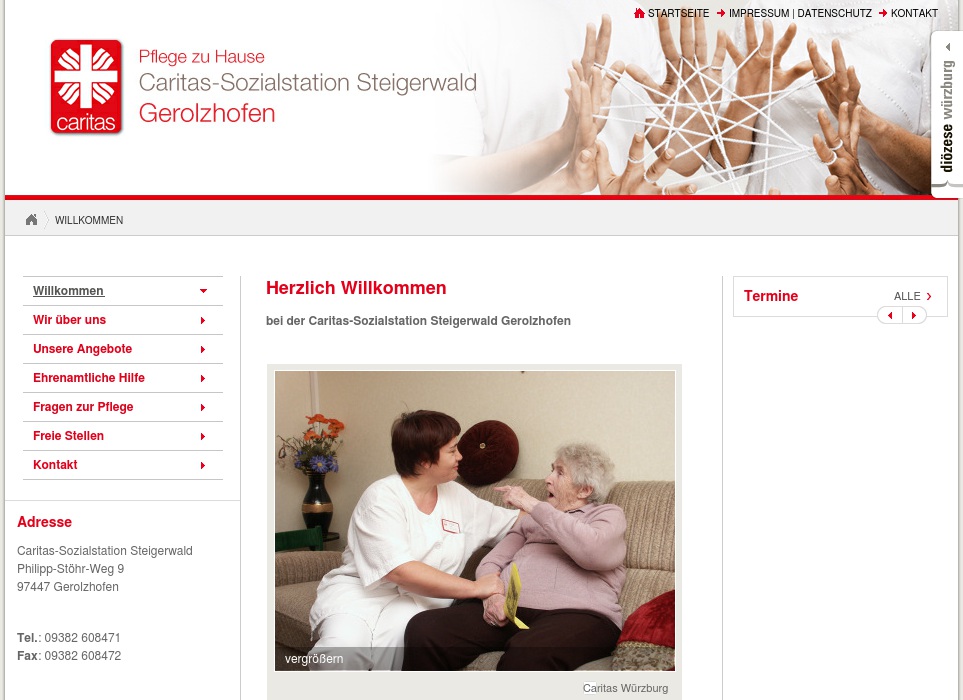 Caritas-Sozialstation Steigerwald