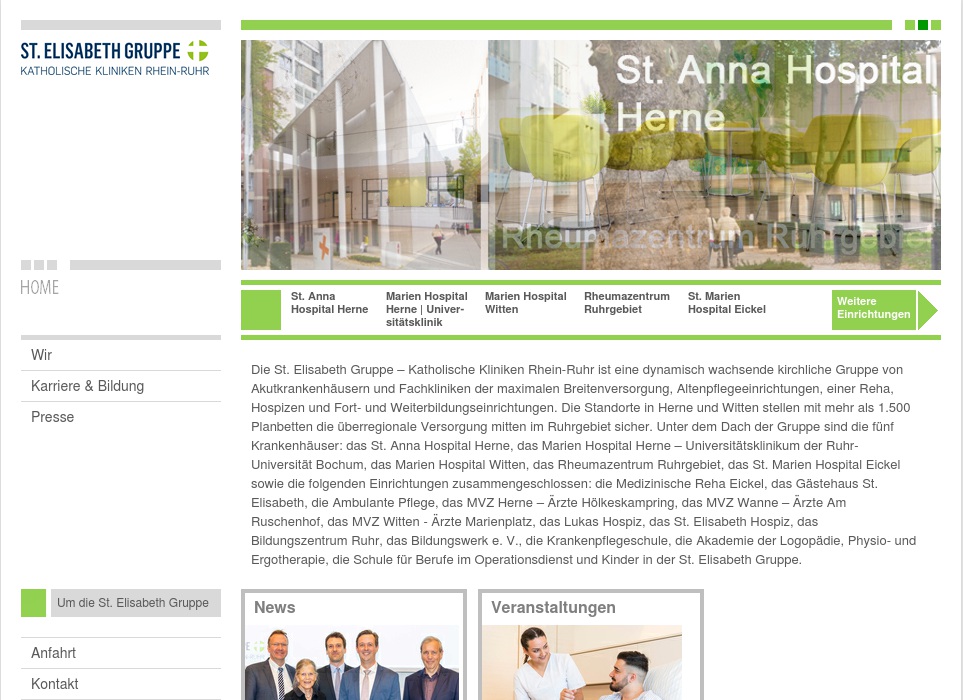 Amb. Dienste der St. Elisabeht Gruppe Allg. Kranken- und Altenpflege