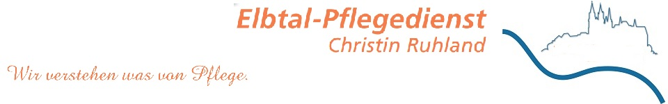 Logo: Elbtal-Pflegedienst Christin Ruhland