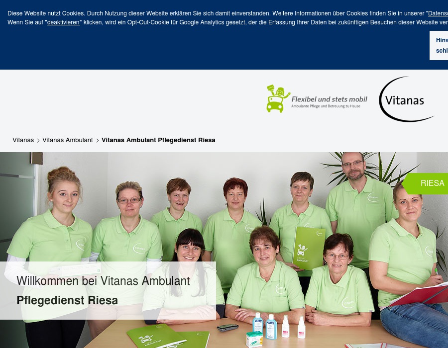 Vitanas Ambulant Pflegedienst Riesa