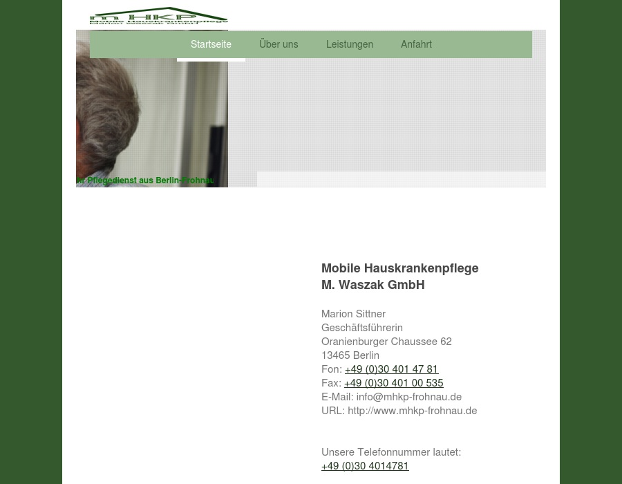 Mobile Hauskrankenpflege Marion Waszak GmbH