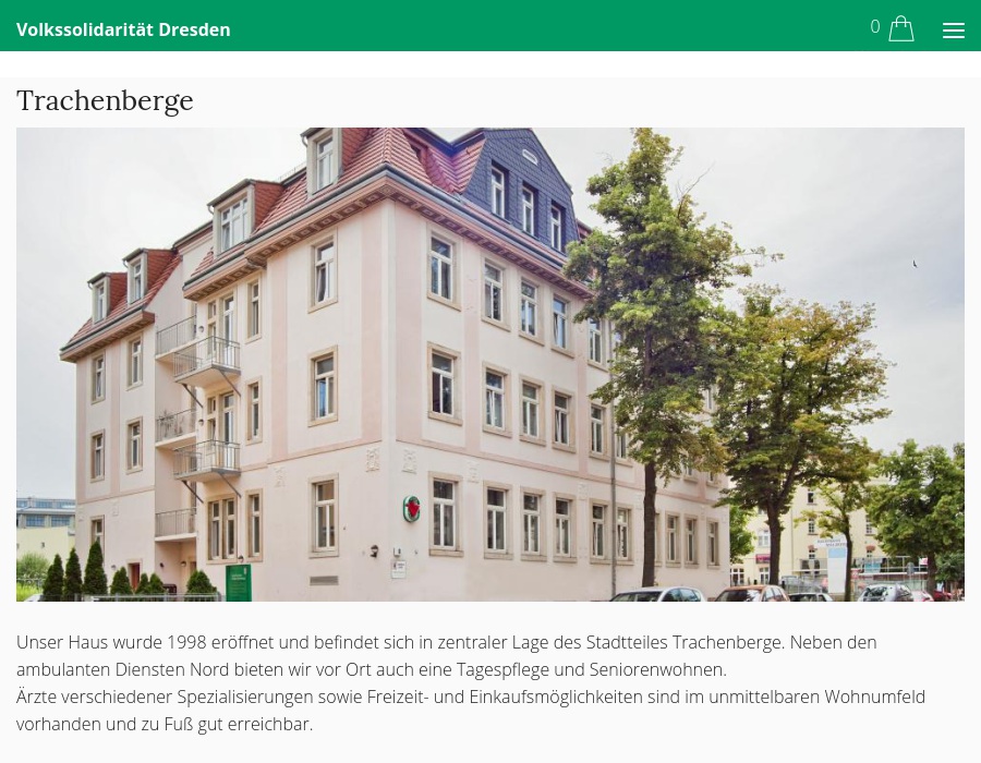 Volkssolidarität Dresden gGmbH Ambulante Dienste Nord