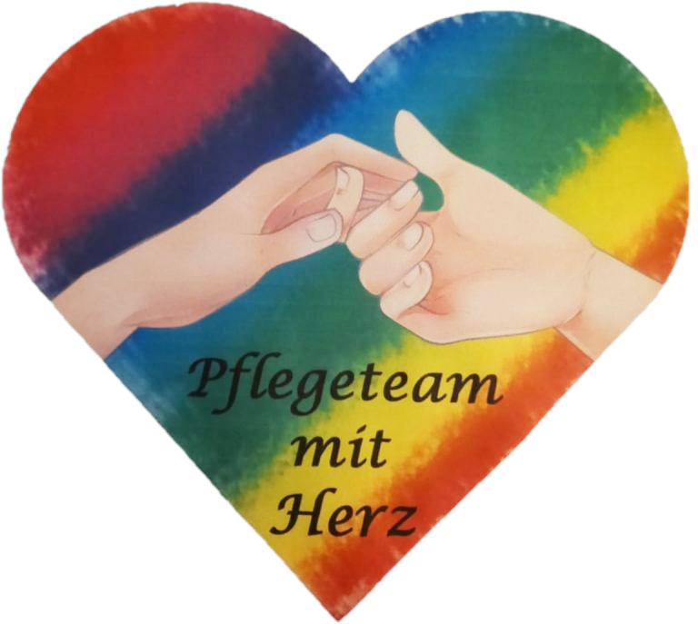 Logo: Pflegeteam mit Herz