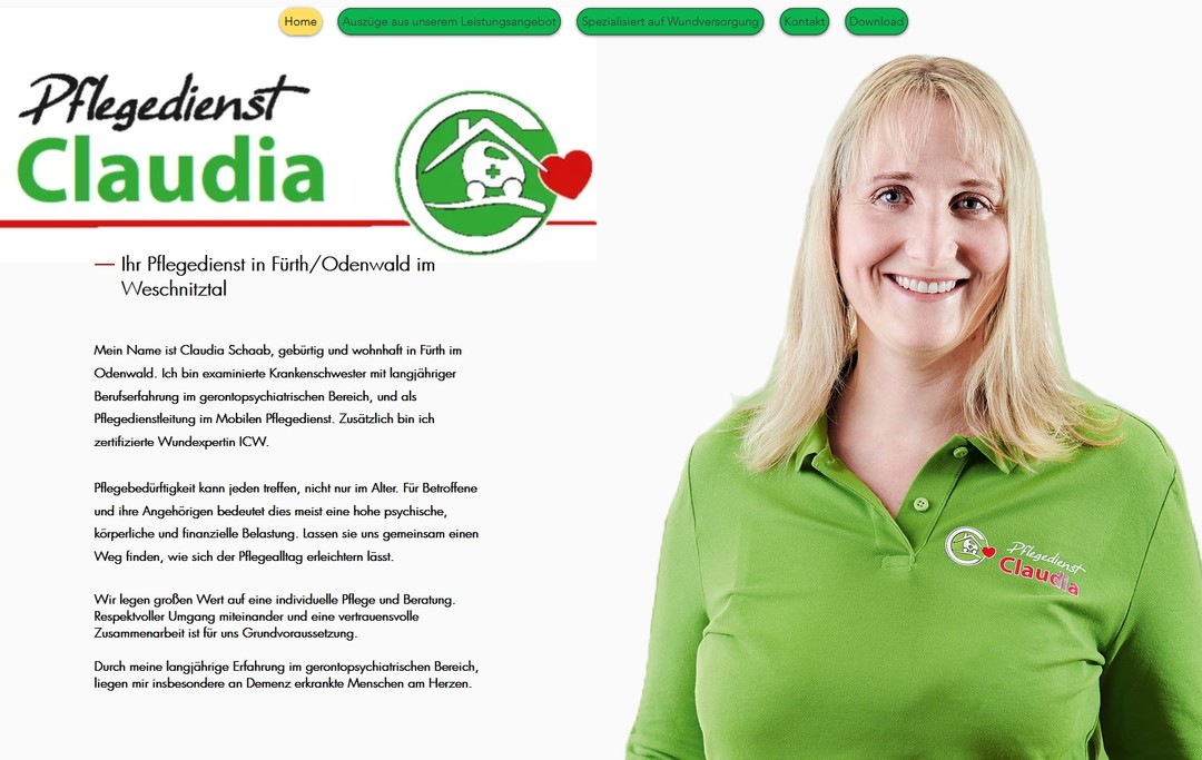 Pflegedienst Claudia
