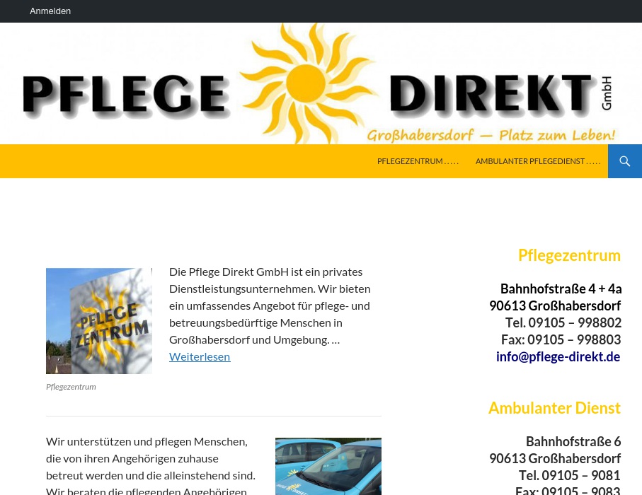 Pflege Direkt - ambulante Dienste