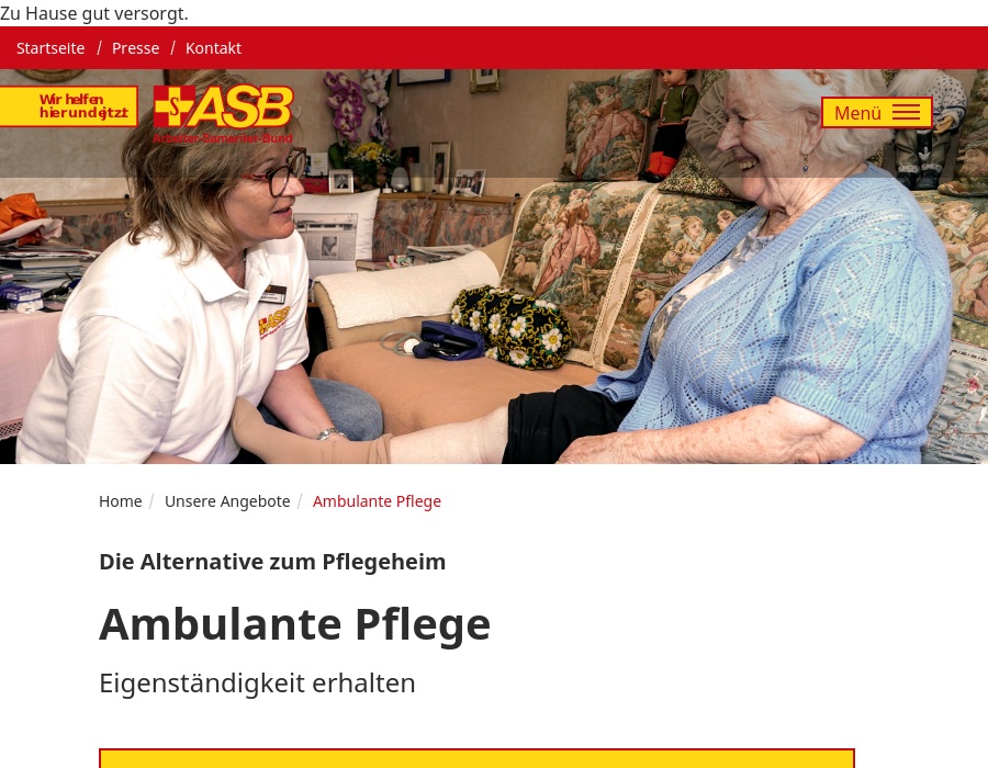 ASB-Sozialstation Würzburg